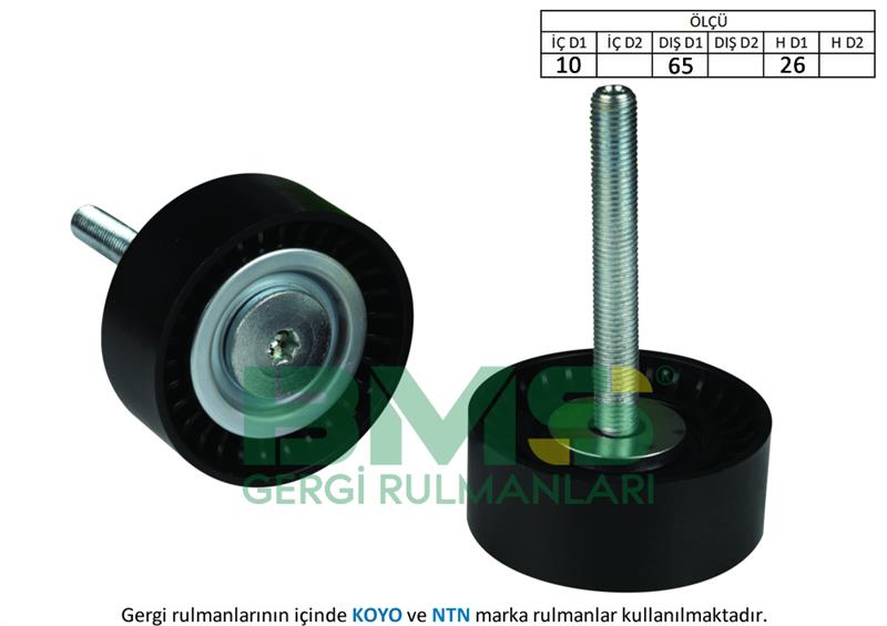 349643497 ALTERNATÖR GERGİ RULMANI DOBLO-FIORINO-LINEA-NEMO-BIPPER-COMBO 1.3 DMultijet 10 51837960-55275618