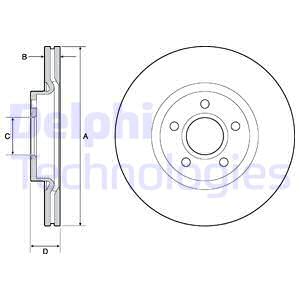 349999614 ON FREN DISK AYNA VOLVO S60 I 2.0 T -2.4 00 10 V70 II 2.4 05 08 XC90 I D3 / D5 09 14 30636074-30736406-31423325-30636074