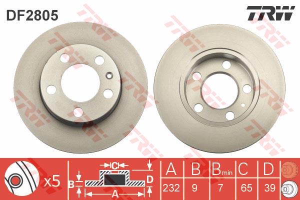 357942618 FREN LIMITORU CADDY II 1.6/1.9D 96-00 GOLF III 91-99 LUPO 99-05 VENTO 91-98 FELICIA I-II-OCTAVIA 97- 1H0612151