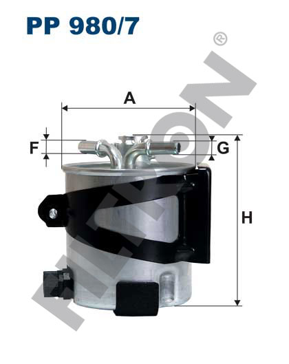 362448865 YAKIT FİLTRESİ TRANSİT V348-V347 2.2-2.4-3.2 TDCI 200PS 06 11 EURO4 1370779-6C119176AB-6C119176AA