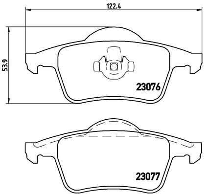 366249019 ARKA FREN AYNASI VOLVO XC90 2.5T-3.2AWD-D3-D5-T6 2002 2012 17 JANT 308x20x5DLxHAVALI 986479320-DF4338 8624926-31423152