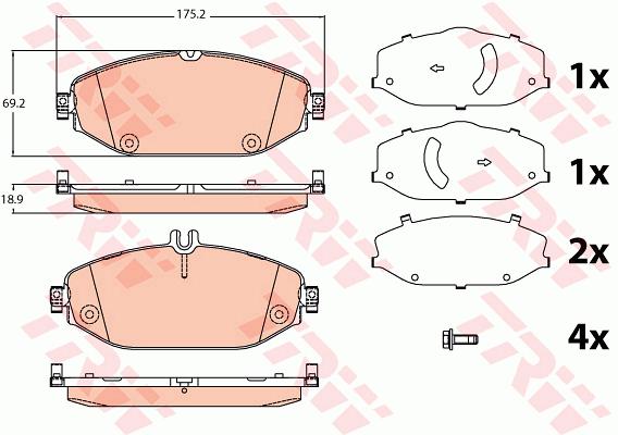 376972592 EKSANTRİK GERGİ KİTİ 132x280 VOLVO C30 C70 S60 S80 V70 XC60 XC70 XC90 2.4TDI 20V K015580XS 31258305-31359568