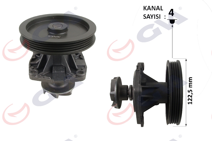 386484633 DEVİRDAİM HYUNDAI H100-STAREX D4BH-D4BF 03-08 L200 D456T 96-07 KIA BONGO K2500 03 2.5TD 2510042541-2510042700-2510042501