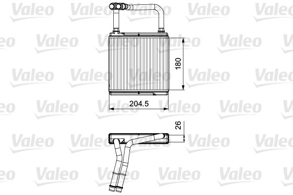 426356463 KALORİFER RADYATÖRÜ VECTRA B 190x180x42 1843107-90463839