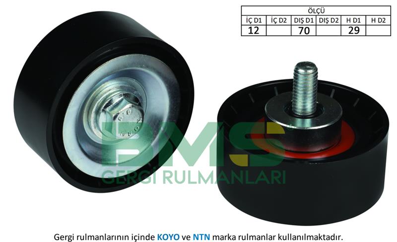 455477746 V KAYIS GERGI RULMANI BMW E36 E46 E39 E53 Z3 Z4 11287841228