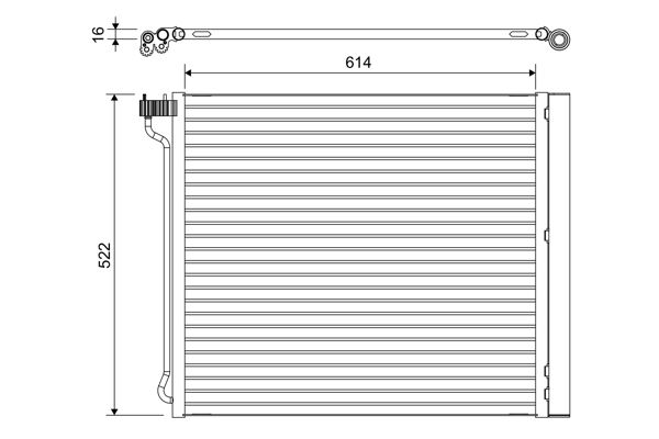 484985651 x RADYATÖR CLASSIC POLO 1.0-1.3 85-94 MEK 322x433x34 867121253L-867121253AB