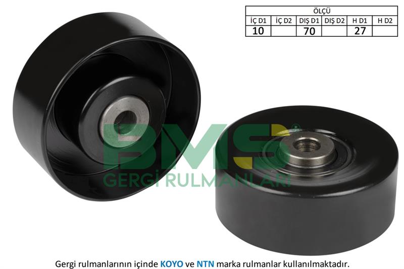 524173356 KAYIS GERGI RULMANI MERCEDES W204 C218 W212 W166 X204 W221 W639 B906 A6512000270