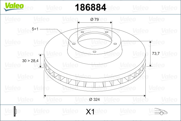 524942623 FREN DISKI ON BMW F20 F30 F32 F34 F36 34116792217