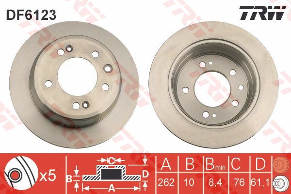 527630849 ÖN BALATA HYUNDAI İ30 1.4-1.6-2.0-1.6 CRDI-2.0 CRDI 10/07 KIA CEED 06 GDB3450 581011HA10-581011HA20-WVA23966