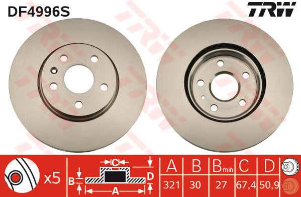 543932085 ARKA FREN DISKI FIAT BRAVO II 07 STILO 01 LINEA 07 ALFA ROMEO MITO 08 LANCIA DELTA II 08 251.5x10x4DL 46758715-60801755-82433859-82434070