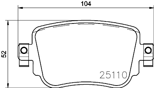 558147051 ARKA BALATA VW TRANSPORTER T5 03 09 A4 04-09 A6 04-11 A8 03-10 FİŞLİ 8E0698451C-4B3698451-4F0698451F