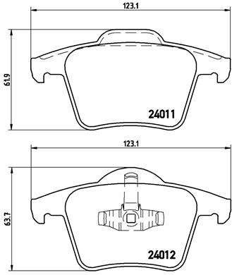 564523721 ARKA FREN AYNASI VOLVO XC90 2.5T-3.2AWD-D3-D5-T6 2002 2012 17 JANT 308x20x5DLxHAVALI 986479320-DF4338 8624926-31423152