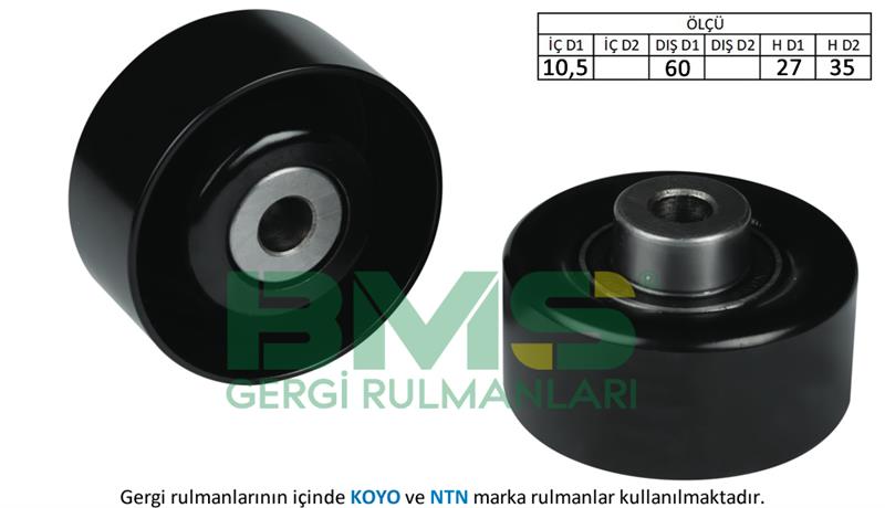 565077466 KAYIS GERGI RULMANI MERCEDES W204 C218 W212 W166 X204 W221 W639 B906 A6512000270