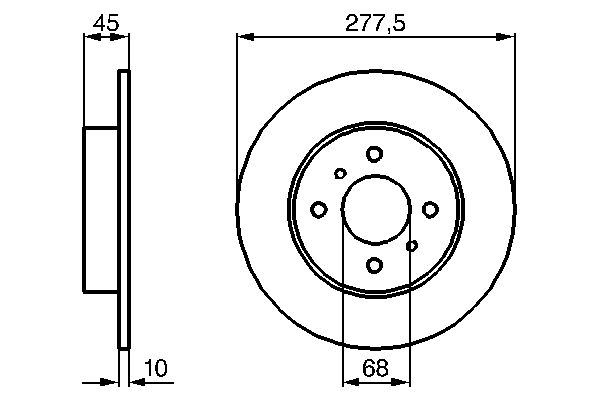 578936737 ARKA PABUÇ BALATA HYUNDAI ACCENT 1.3 1.5I 94-00 180x32 5830522A01