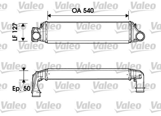 580356457 TURBO RADYATÖRÜ INTERCOOLER BERLINGO 04 C4 04 P308 07 PARTNER 04 1.6HDI AL/PL/BRZ 300x147x76 0384.L4