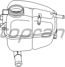 583296753 GENLESME KAVANOZU RADYATÖR EK SU DEPOSU CADDY III-GOLF V-VI-PLUS-JETTA III-IV-PASSAT-SCIROCCO 1K0121407A-1K0121407