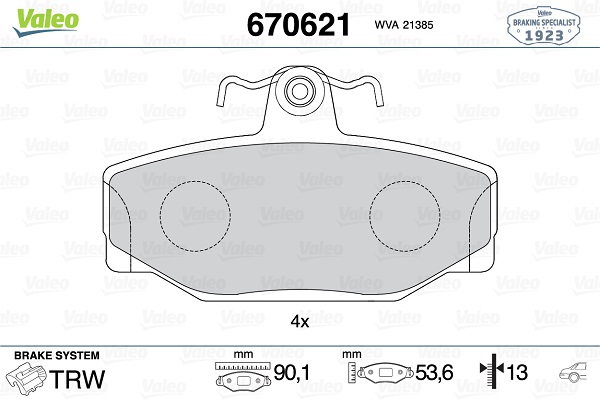 603025944 ARKA FREN AYNASI VOLVO XC90 2.5T-3.2AWD-D3-D5-T6 2002 2012 17 JANT 308x20x5DLxHAVALI 986479320-DF4338 8624926-31423152