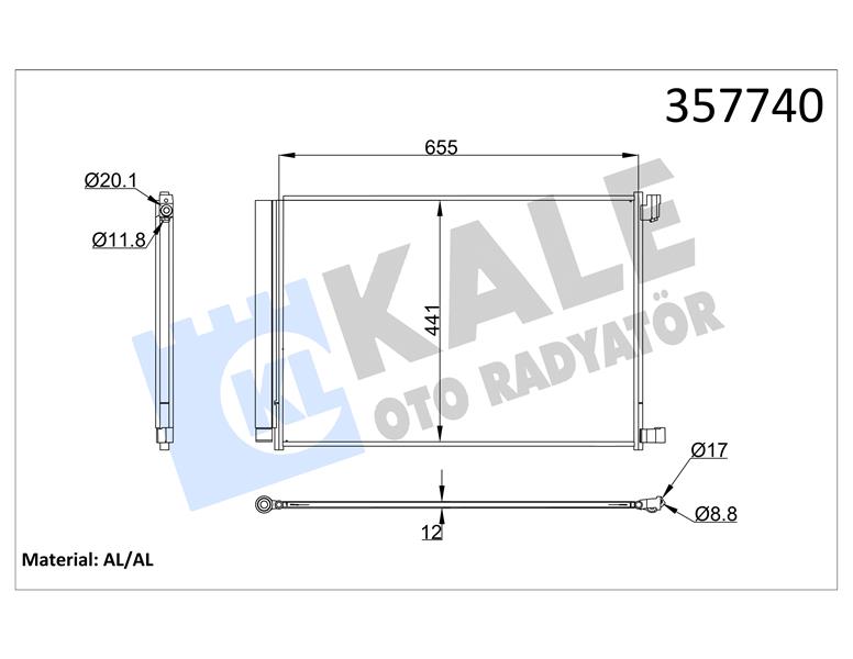 613309005 KLIMA TUPU MERCEDES A-CLASS W168 97 04 A1688300458