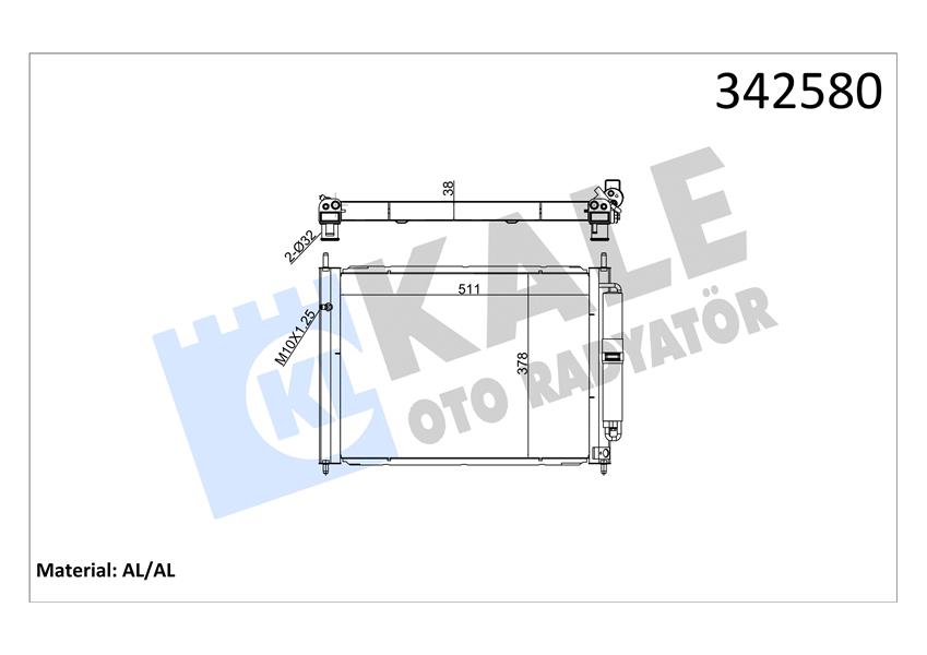 636840839 RADYATOR UST BAKALITI ON BENZINLI BMW G30 G11 17118632115