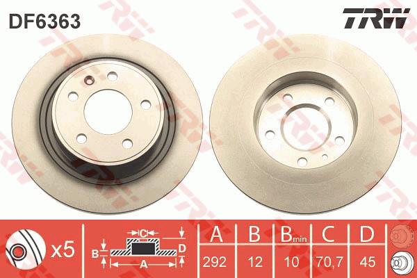 700823844 ÖN FREN AYNASI MOKKA 12 CHEVROLET TRAX 12 300x26x5DL HAVALI 13502059-569091