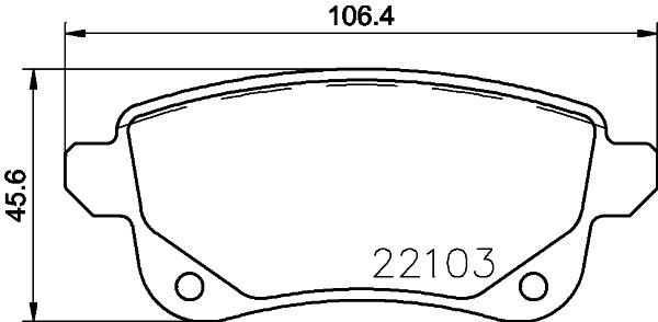 713818367 ARKA FREN AYNASI ALFA ROMEO 159 05 GIULIETTA 10 SPIDER 06 FIAT 500 X 14 JEEP RENEGADE 14 COMPASS 16 278x12x43 46843610-51760273-51963547