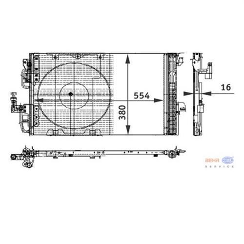 740714234 RADYATÖR ARA HORTUMU R19 1.7-OPEL CORSA 7700742233