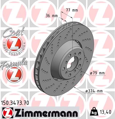 754645096 FREN DİSK ARKA PORSCHE TAYCAN 2019 358 MM - 28 MM 9Y0615601B