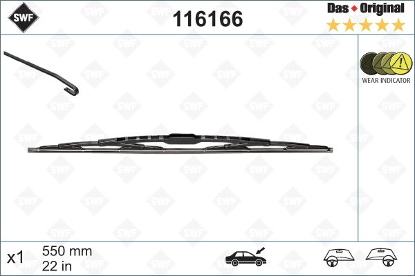 763117927 x SİLECEK SILENCIO SPOİLERLİ 60cm x1 VM105 SOL TARAF SAFRANE BTM600S-2