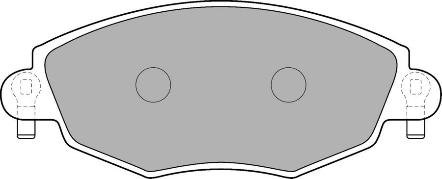 765089319 ON FREN BALATASI TRANSIT V348 06 14 A.CEKER 11 / VW AMAROK 2.0TDI 10 FİŞSSİZ 6C112K021B9A-1371402-2H0698151