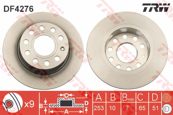 778163328 0986TB3114 ARKA BALATA CADDY-GOLF6-JETTA-A3-OCTAVIA-SUPERB 10 0986TB3114 5K0698451-5K0698451A-2K5698451