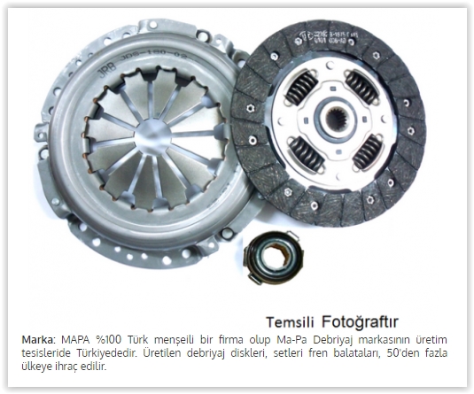 789255198 DEBRİYAJ SETİ BASKI DİSK MASTER III 10 MOVANO B 10 2.3DCI M9T670/672/676 302057116R-4420990-302052305R