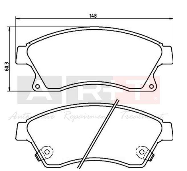 792709523 ÖN FREN AYNASI MOKKA 12 CHEVROLET TRAX 12 300x26x5DL HAVALI 13502059-569091