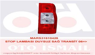 801538553 STOP LAMBASI SAĞ TRANSİT T15 DUYSUZ AM90VB 13404 AB-T111120