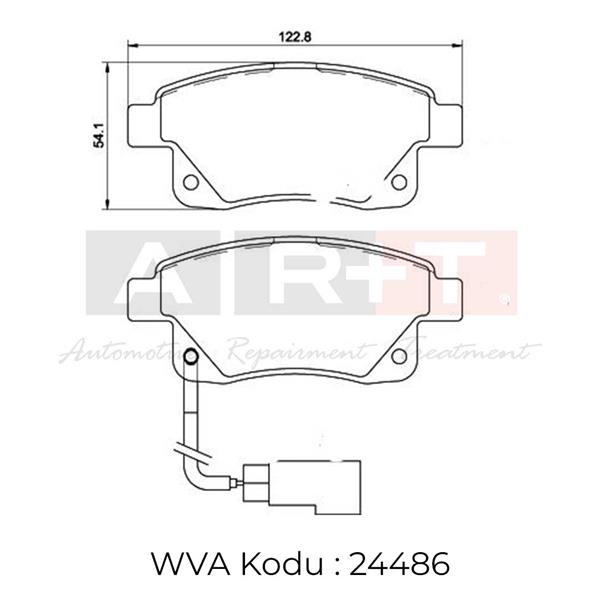 809543030 ARKA FREN ÇİVİ TAKIMI TRANSİT T-12-T-15 92VB2A094BA