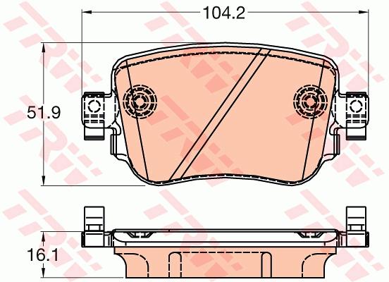 812759150 ARKA FREN AYNASI A4 AVANT 01-04 A4 CABRİOLET 02 A4 AVANT 1.6.1.9TDI.2.0FSI.2.0TDI 04-08 986478987-DF4211 8E0615601Q-8E0615601D