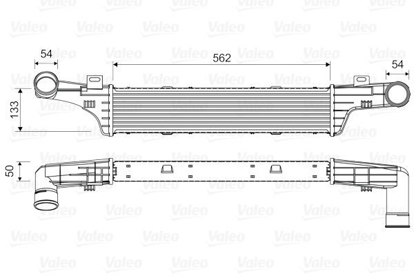 825808710 TURBOSARJ RADYATORU MERCEDES E-CLASS W210 S210 A2105000400