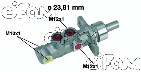 849250906 ANA MERKEZ LOGAN 1.6-1.8-2.0 91-01 MGN I 2.0 16V 96-03 23.81mm 7701203719-6025170405