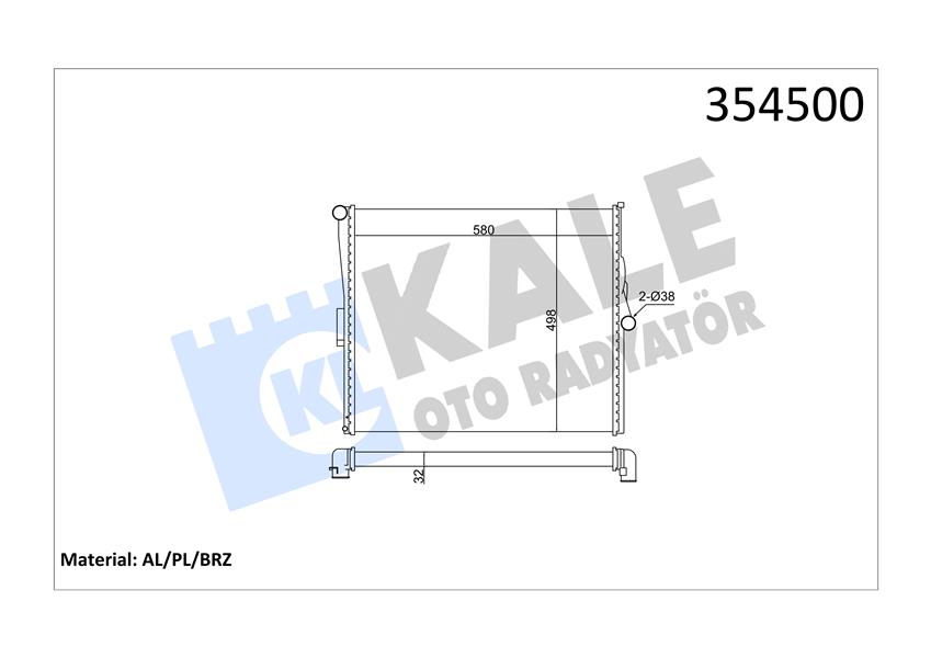 889022418 MOTOR YAG SOGUTUCU DT224 DEFENDER L316 11 16 JAGUAR X-TYPE I X400 03 09 FORD MONDEO 3 00 07 TRANSIT 00 06 CIFT CIKIS 1C1Q68624AH-1477141-LR004426