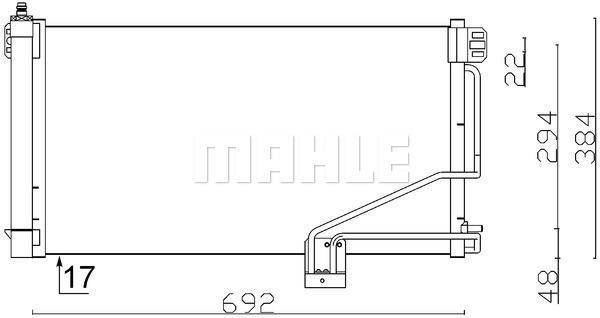 942700014 KLIMA TUPU MERCEDES A-CLASS W168 97 04 A1688300458