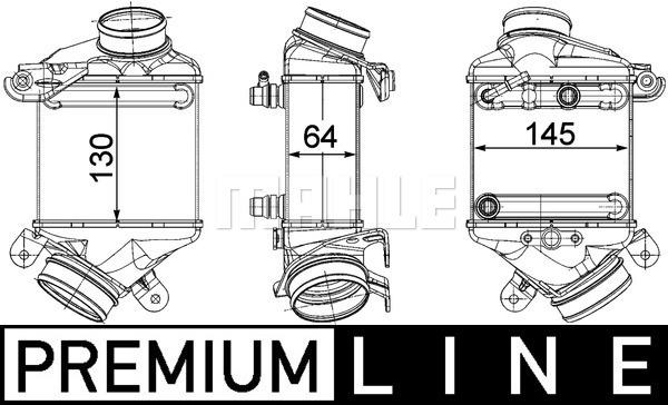 955797878 TURBOSARJ RADYATORU MERCEDES E-CLASS W210 S210 A2105000400