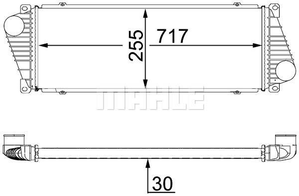 961938348 x RADYATÖR CLASSIC FIAT SEICENTO 1.1 98-10 23x285x450 AC /- 46558704