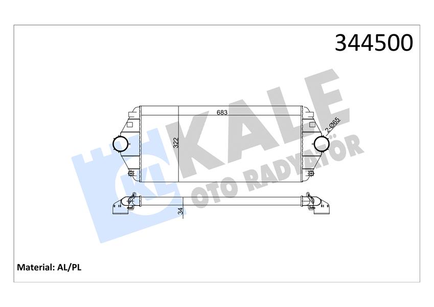 144594419 YAG RADYATOR HORTUMU BMW E81 E87 E90 E60 N47 11427802117