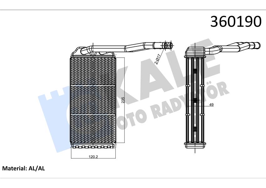 498514454 MOTOR SU RADYATORU 2.0 DISCOVERY SPORT L550 19 RANGE ROVER EVOQUE L538 15 19 PREMIUM LINE LR075358