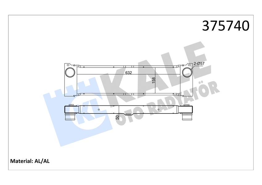 502474224 x RADYATÖR CLASSIC FIAT SEICENTO 1.1 98-10 23x285x450 AC /- 46558704