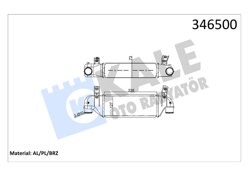 526459177 YAĞ SOĞUTUCU KOMPLE FIESTA-FUSION- P206-P307-BIPPER-NEMO-SAXO II 1.4 TDCI-1.6HDI-1.6TDI 1103.P0-AV6Q6L625AA-1103.S7-1103.N9