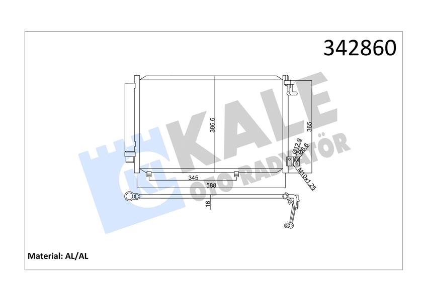 644948256 MOTOR SU RADYATORU MONDEO 2.0TDCI 2.2TDCI 01 07 KLIMALI 2S718005AD-1216264-1315633-1350152