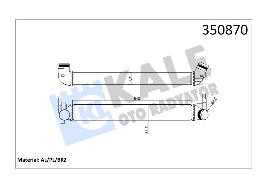 669717275 YAĞ SOĞUTUCUSU A4-A5-A6-A7-Q5-TOUAREG CLAB-CDUC-CLAA 3.0 TDI 08- FEBI 109681 059117021R-059117015P