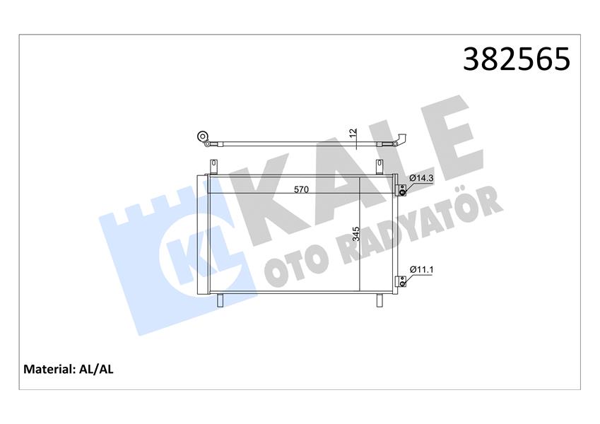 747376507 MOTOR SU RADYATORU MERCEDES M111 OM611 C208 A208 W210 S210 A2105006203