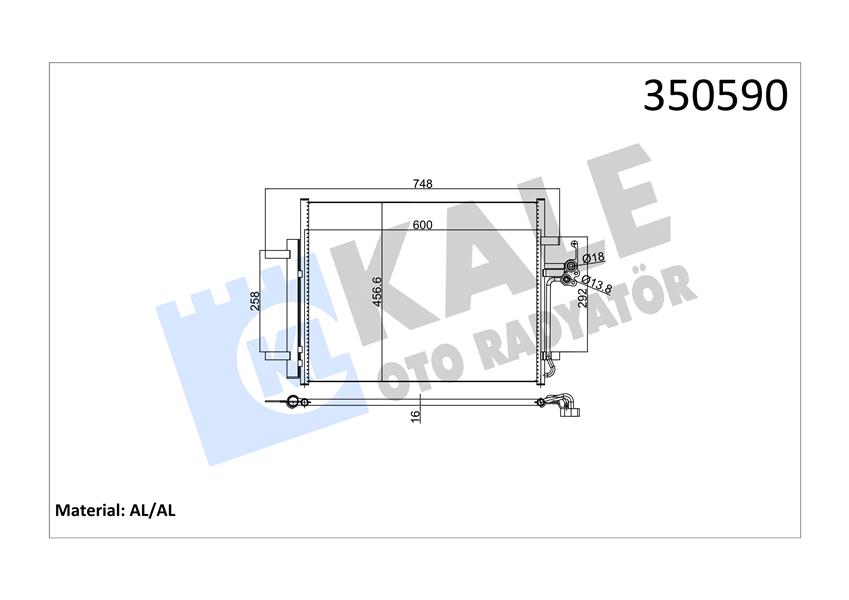 854755996 MOTOR YAG SOGUTUCU M47 204D3 FREELANDER 1 TD4 00 06 PBC101370L-PBC101370LG