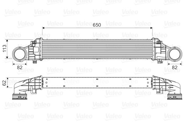 696980859 TURBOSARJ RADYATORU MERCEDES SPRINTER B906 . VW CRAFTER 30-35-50 A9065010301-2E0145804